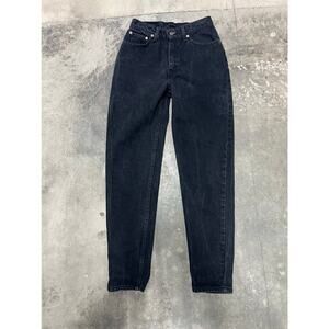 Vintage 1996 Levi 512 Woman’s Size 9M Slim Fit Tapered Leg Jeans. Black